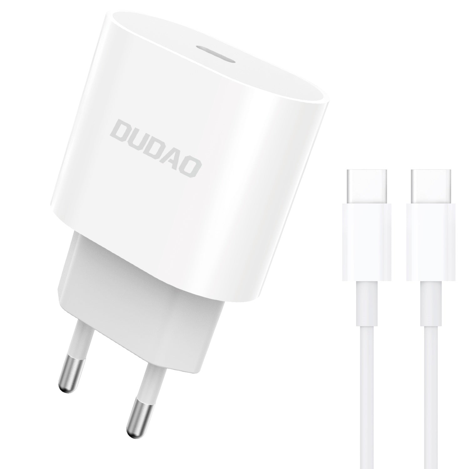 Dudao fast Charger 20W type-c med 1M kabel