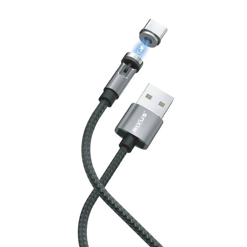 Magnetisk kabel til iPhone og Android smartphones Type-C, Micro og Lightning