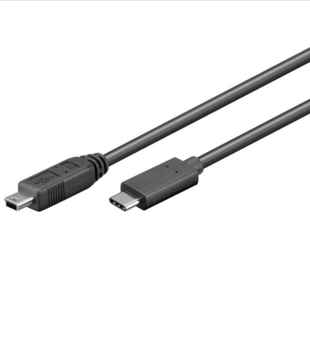 Mini USB til USB A Kabel – USB 2.0 Data & Opladning
