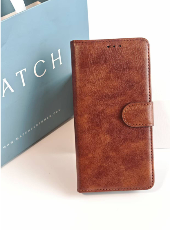 iPhone 11 & iPhone Xr flipcover i læder med kortholder