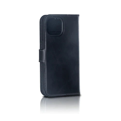 iPhone 15 Pro Max Premium PU Læder Magnetic Etui med kort holder - MMR ApS