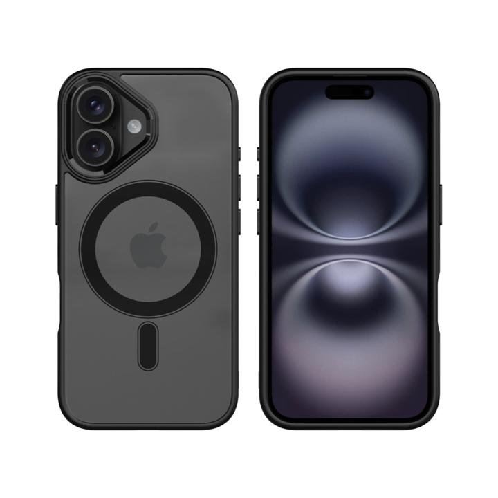 Silikone Cover i Military Grade – Grå til iPhone 17