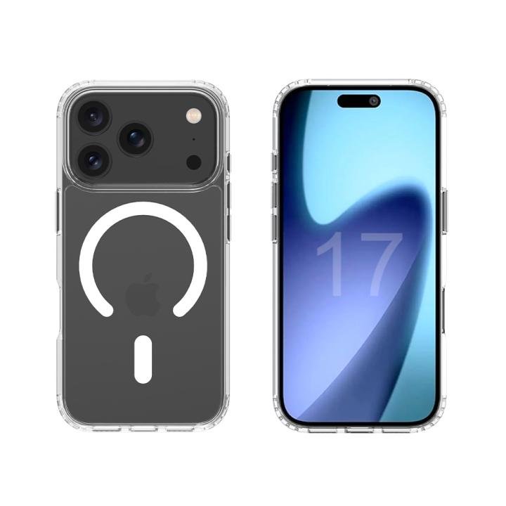 iPhone 18 Pro TPU Klar Cover med MagSafe