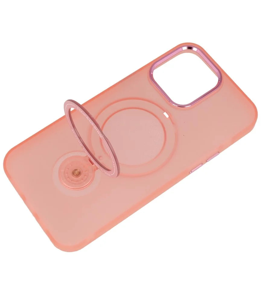 iPhone 15 Soft TPU Silikon med ring og Magsafe - MMR ApS