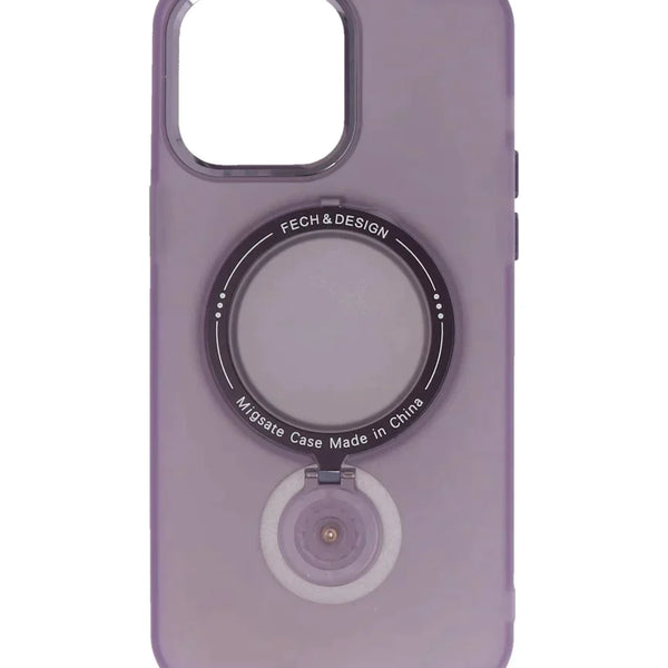 iPhone 15 Plus Soft TPU Silikon med ring og Magsafe - MMR ApS
