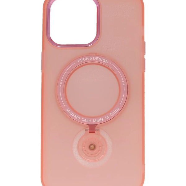 iPhone 15 Pro Soft TPU Silikon med ring og Magsafe - MMR ApS