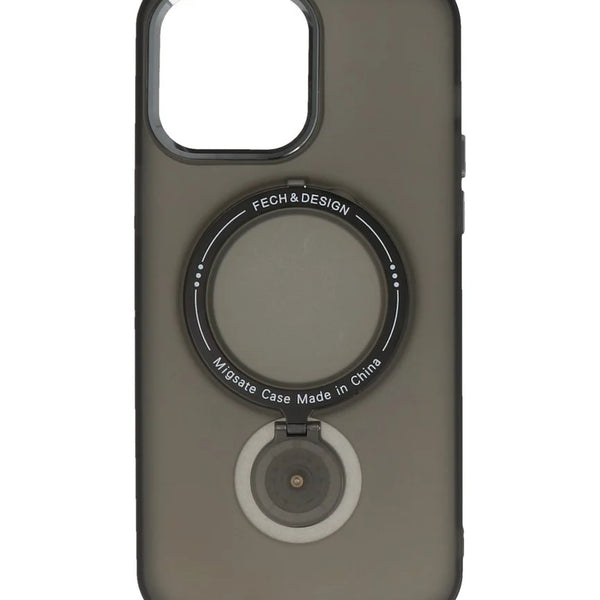 iPhone 15 Soft TPU Silikon med ring og Magsafe - MMR ApS