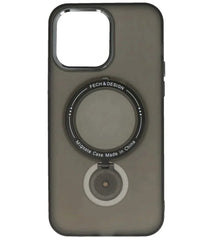iPhone 15 Plus Soft TPU Silikon med ring og Magsafe - MMR ApS