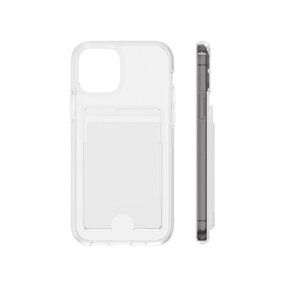 Klar TPU Cover med Kortholder til iPhone 17 Pro