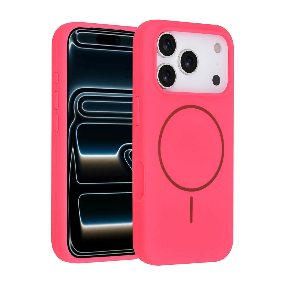 iPhone 17 Pro Silikone TPU MagSafe Cover – Flere Farver