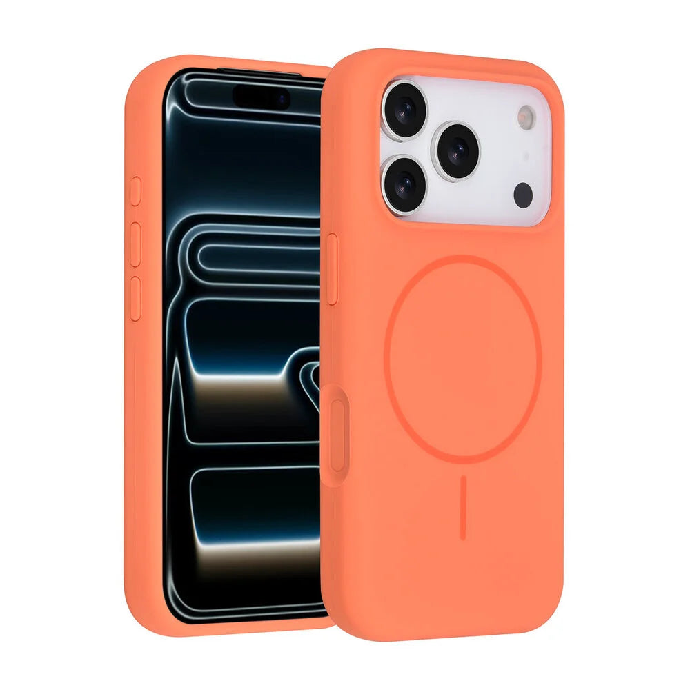 iPhone 18 Pro Silikone TPU MagSafe Cover – Flere Farver